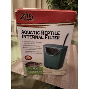Aquatic Pet Reptile Internal Water Filter, For Up To 20 Gallons